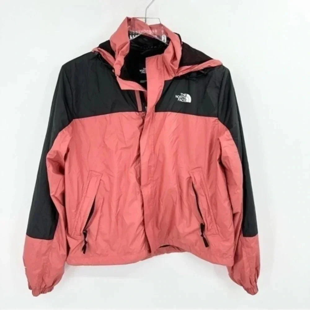 The North Face Hydrenaline™ Wind Jacket Windbreakers Rose/Black Womens B1590 - Picture 3 of 8